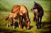 unknow artist Horses 038 painting